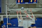 VB vs USCGA  Wheaton College Women's Volleyball vs U.S. Coast Guard Academy. - Photo by Keith Nordstrom : Wheaton, Volleyball